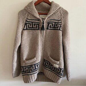 Aritzia Golden by TNA Sterling Wool Cardigan Sweater